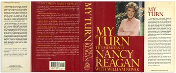 Nancy Reagan Signed Copy of Her Memoir ''My Turn''